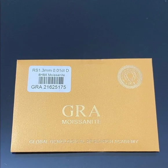 💎0.1Ctw Moissanite Jesus Cross Hoop Round Earrings GRA Certificate - Picture 6 of 11